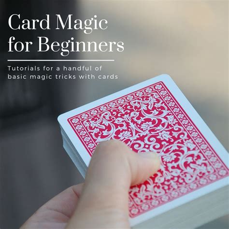 How to Do Card Magic Tricks for Beginners - HobbyLark