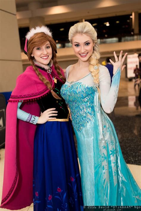 Anna and Elsa | Formal dresses long, Cosplay, Character costumes