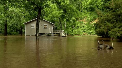 Cleanup underway in Jackson County while floodwaters remain high in ...