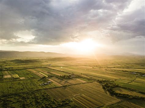 Farm Land during Sunset · Free Stock Photo