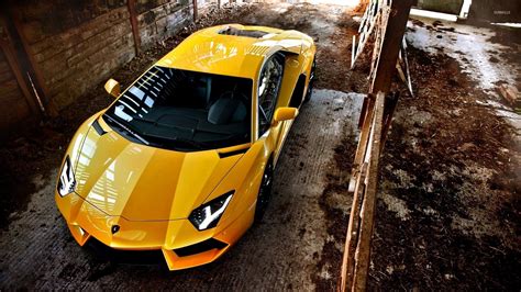 🔥 [30+] Yellow Lamborghini Wallpapers | WallpaperSafari