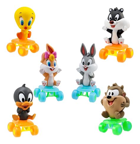 Looney Tunes Amiguinhos De Roda Brinquedo 6 Bonecos | Mercado Livre