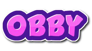 Obby logo. Free logo maker.