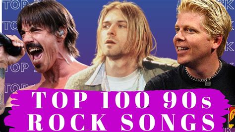 Top 100 90s Rock Songs. Best 90s Rock Songs. - YouTube