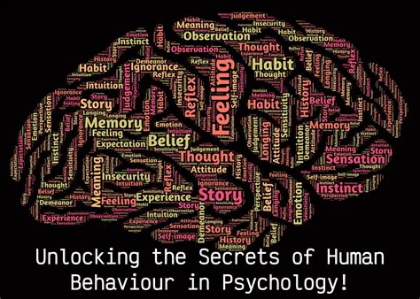 Unlocking the Secrets of Human Behaviour in Psychology!