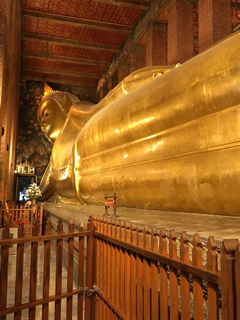 Reclining Buddha statue at Wat Pho, Bangkok