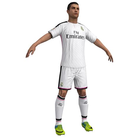 Cristiano Ronaldo 3D-Modell $5 - .obj .max - Free3D