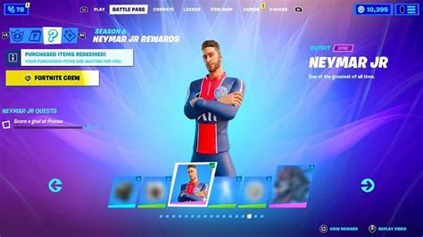 Neymar Jr Fortnite skin: Release Date, How to get, and everything else ...