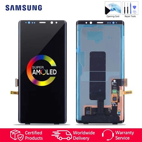 6.3'' Super AMOLED 2960x1440 Display for Samsung Galaxy Note 8 LCD ...