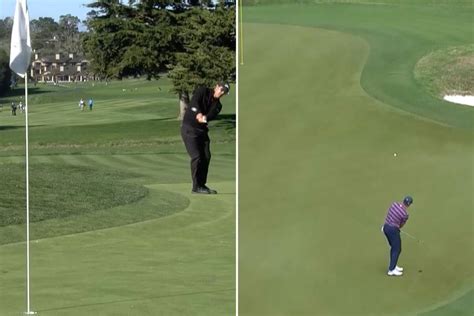 WATCH: PGA TOUR Players Chip From On The Green