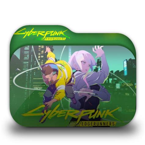 Cyberpunk Edgerunners Netflix Series Folder Icon by dpupaul on DeviantArt