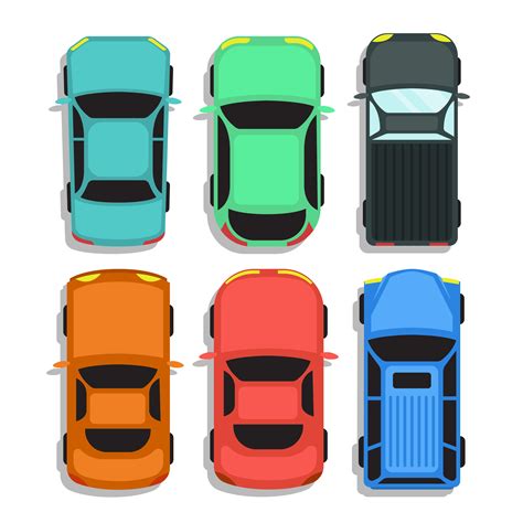 Car Top View Vector Art, Icons, and Graphics for Free Download