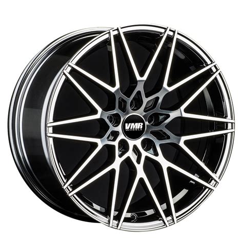 VMR V801 V31035-3 18x8.5 5/112 35 Offset 66.56 Mercury Black Metallic ...