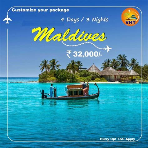 Maldives Packages | Maldives travel, Travel poster design, Travel ...