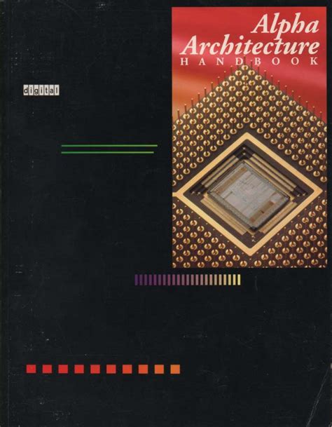 Alpha Architecture Handbook - Book - Computing History