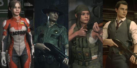 Every Alternative Costume And How To Find Them In Resident Evil 2 ...