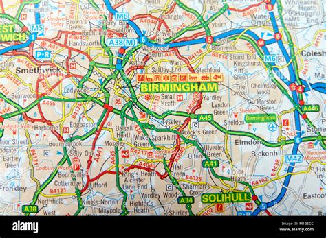 Birmingham Toll Road Map