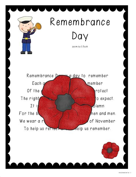 Grade One Snapshots: Remembrance Day