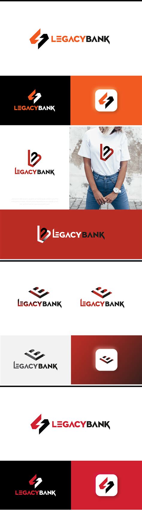 ArtStation - Legacy Bank Logo Concepts | Brand Logo Design