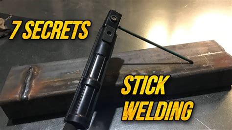 7 Secret ways of Welding with a rod that you didn't know about ! - YouTube