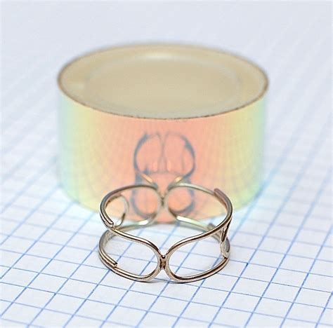 Paper Clip Ring Fun Ring Art Jewelry Statement Ring - Etsy