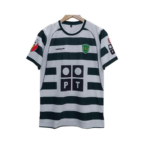 2001/03 Sporting Lisbon Cristiano ronaldo Jersey | Retro Collection ...