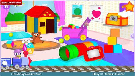 BabyTV Online Learning Games for School Children The Shapes Train Game ...