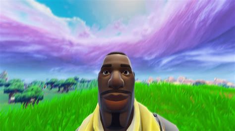 Staring Default Fortnite Guy (Original Image by Joshy) | Staring ...