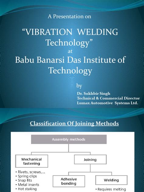 Vibration Welding | PDF | Construction | Electric Heating