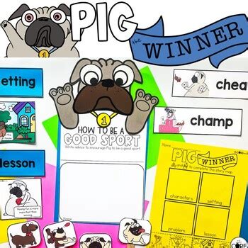 Pig the Winner PreK Read Aloud Activities - Good Sportsmanship Book ...