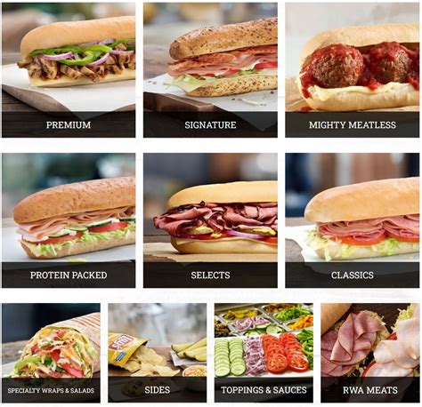 Mr. Sub Menu and Sub of the Day Deal in Canada