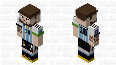 Lionel Messi (Argentina 2022/23) Minecraft Skin