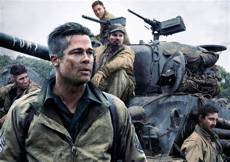 Review: Brad Pitt Screams From the Belly of a Tank in Bloody WWII Drama ...