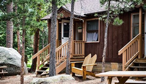 Cabins at the YMCA of the Rockies in Estes Park Colorado. Photo by Ali ...