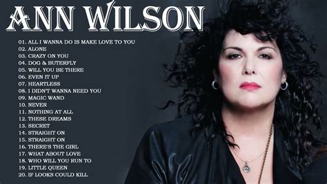 Ann Wilson Greatest Hits Full Album - Best Songs Of Ann Wilson Playlist ...