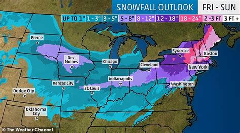 Double winter storms set to hammer Midwest and Northeast | Daily Mail ...