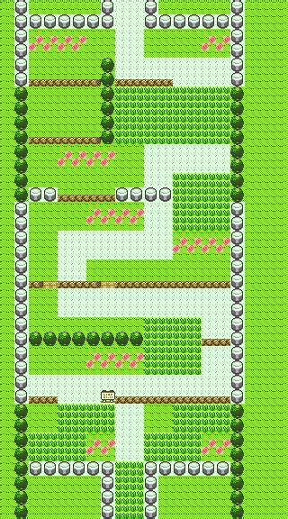 File:Route 1 GSC Map.png - Pokémon 3D Wiki