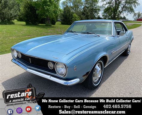 1967 Chevrolet Camaro | Restore A Muscle Car™ LLC