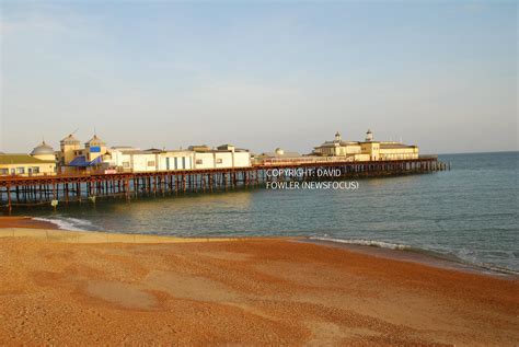 ShootingStock: Hastings pier destroyed (A landmark lost?):