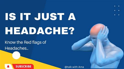 Is It Just a Headache? (Red flags of Headaches) - YouTube