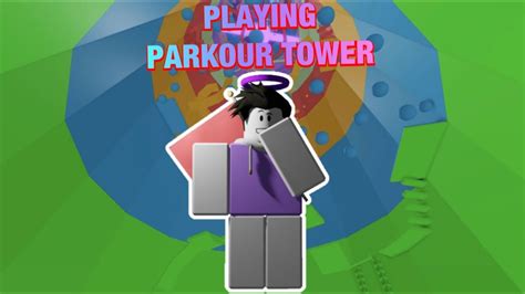 PLAYING PARKOUR TOWER | Roblox - YouTube