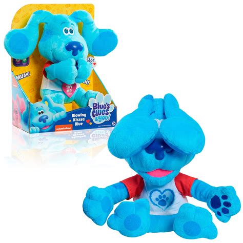 Buy Blue's Clues Blue’s Clues & You! Blowing Kisses Blue Feature Plush ...