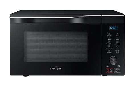 Samsung 1.1 Cu. Ft. Black Stainless Steel Countertop Microwave