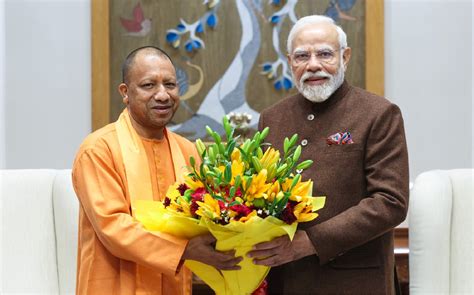 CM of Uttar Pradesh calls on PM | Prime Minister of India