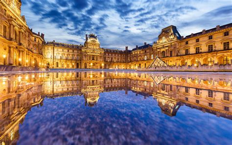 city, Louvre, Paris, France Wallpapers HD / Desktop and Mobile Backgrounds