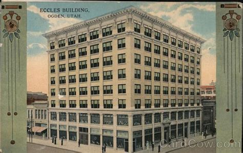 Eccles Building Ogden, UT Postcard