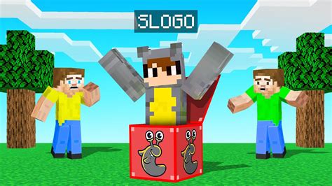 We Found SLOGO LUCKY BLOCKS In Minecraft! - YouTube