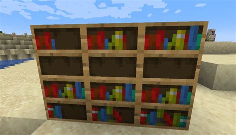 Clasic chiseled bookshelf Minecraft Texture Pack