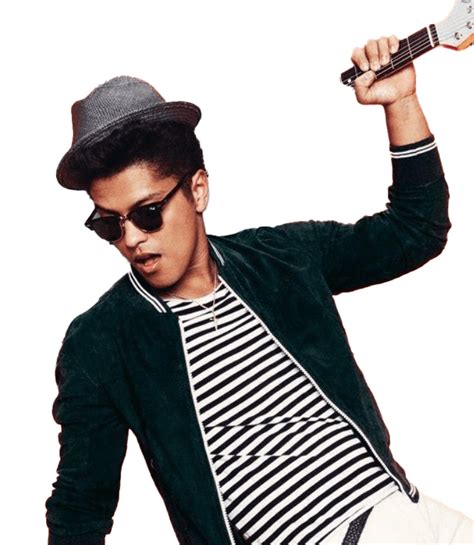 Singer Bruno Mars Transparent Images - PNG Play