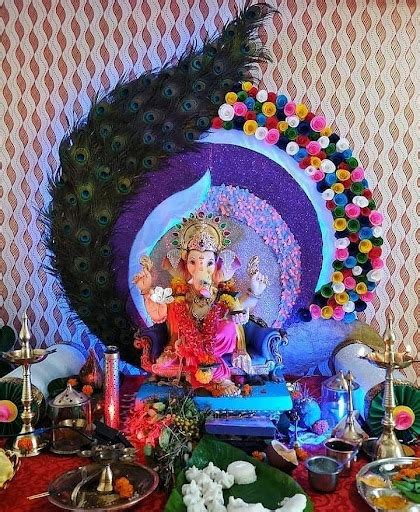 16 Best Ganpati Decoration Ideas At Home 2022